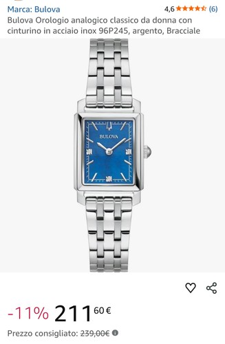 Orologio donna bulova - donna,
